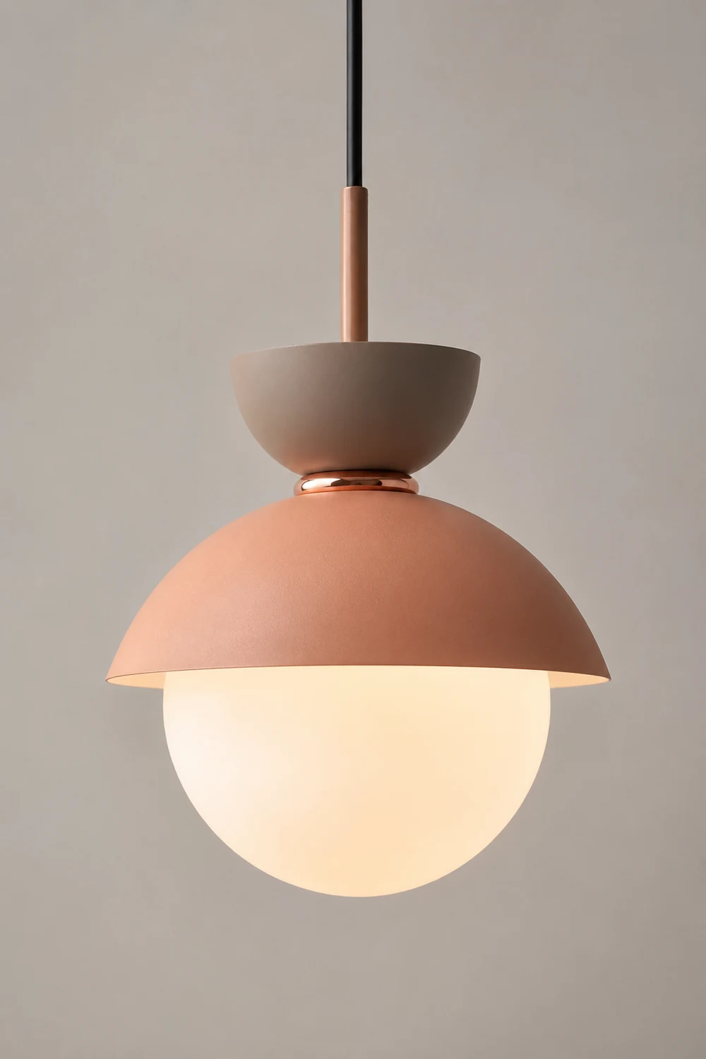 Macaroon Double Heads Metal Pendant Light - Lumpaz