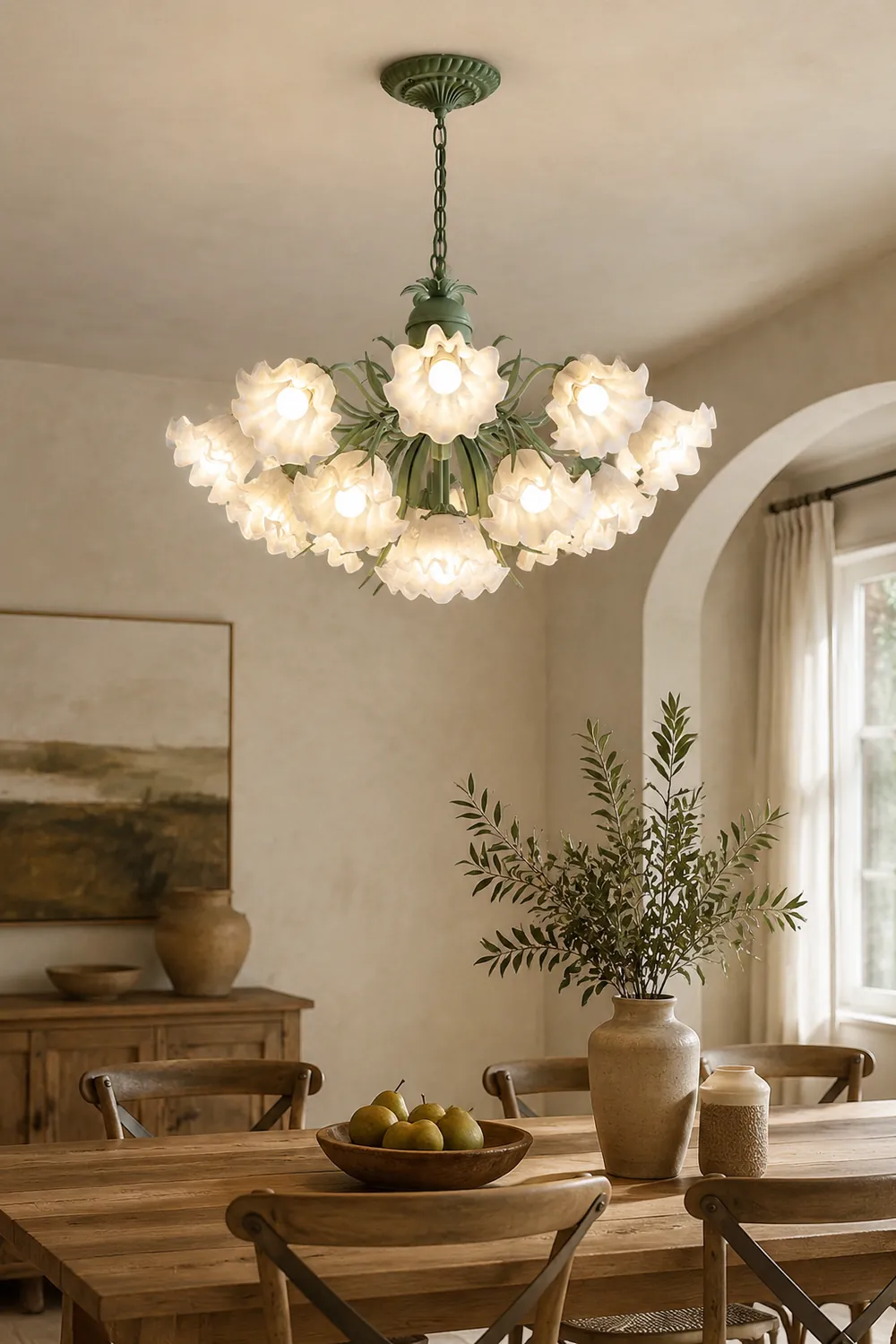 Tole Chandelier - Lumpaz