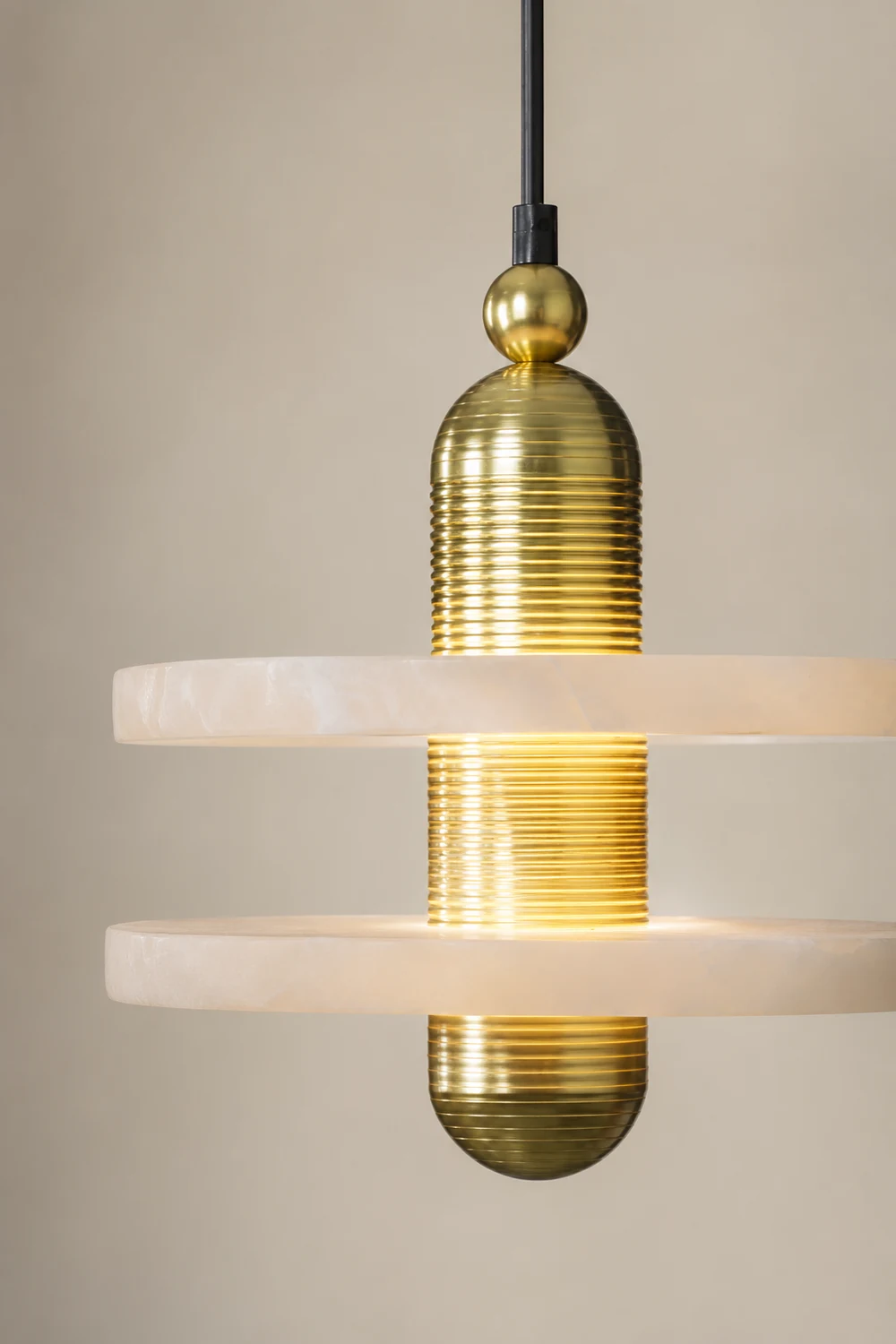 Alabaster Planes Pendant Lamp - Lumpaz