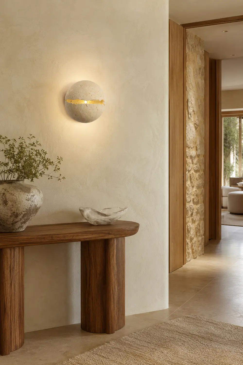 Round Crack Wall Lamp - Lumpaz