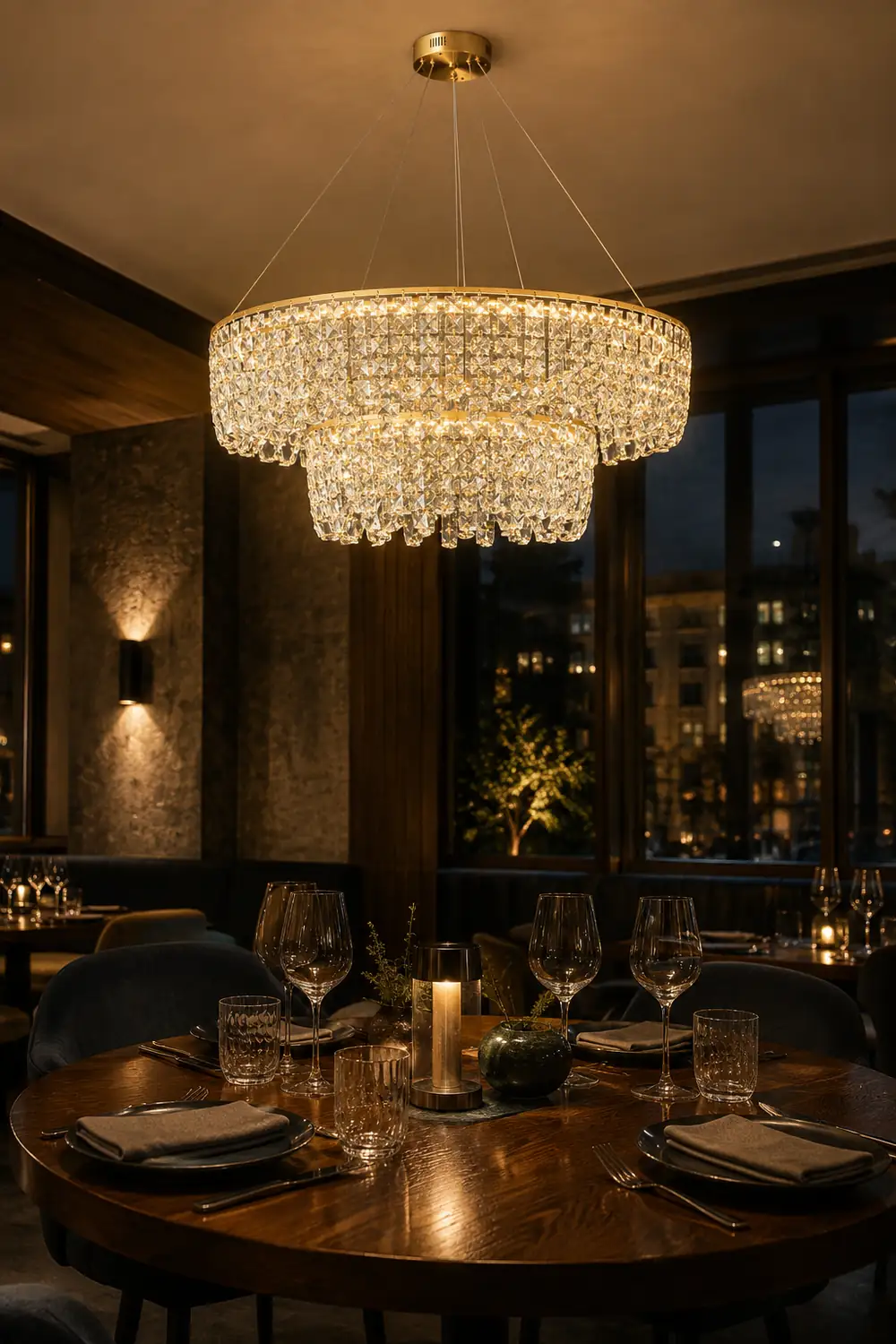 Emory Brass Chandelier - Lumpaz
