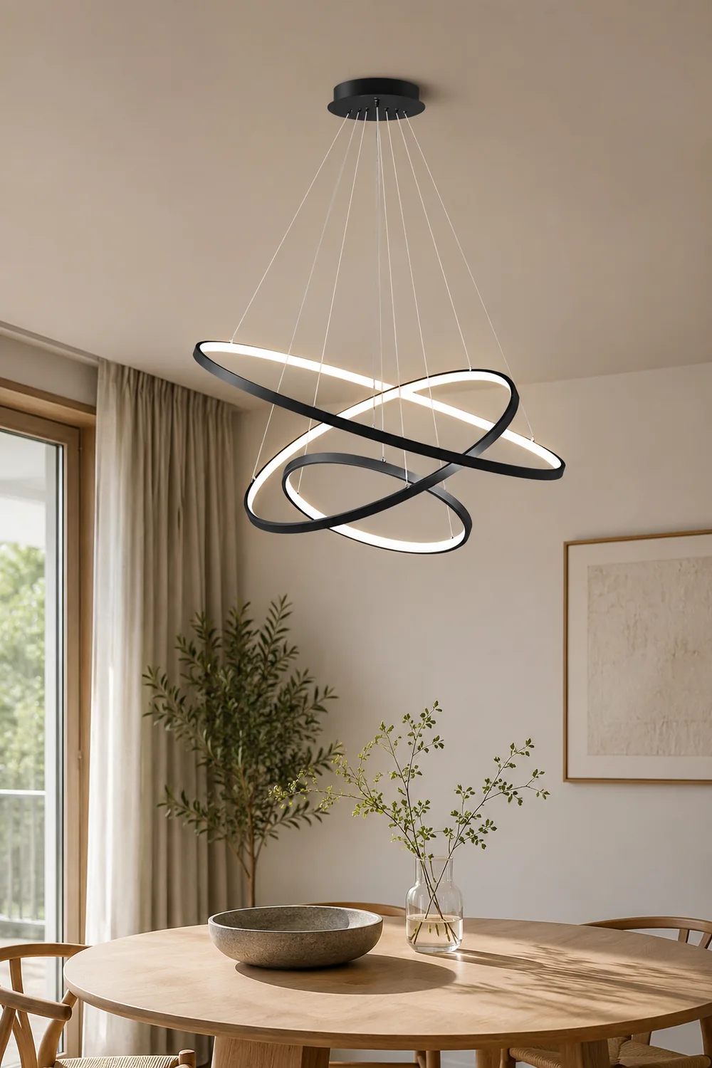 Floating Ring Chandelier - Lumpaz