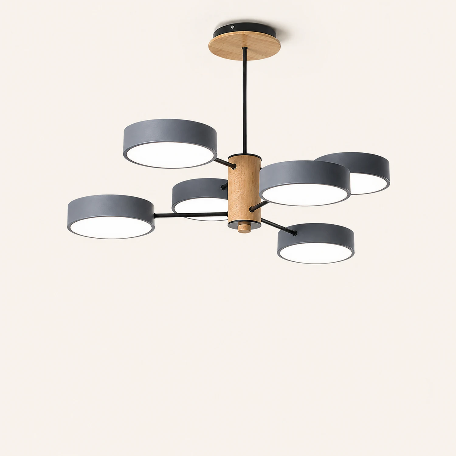 Modern Simple LED Branched Pendant Light - Lumpaz