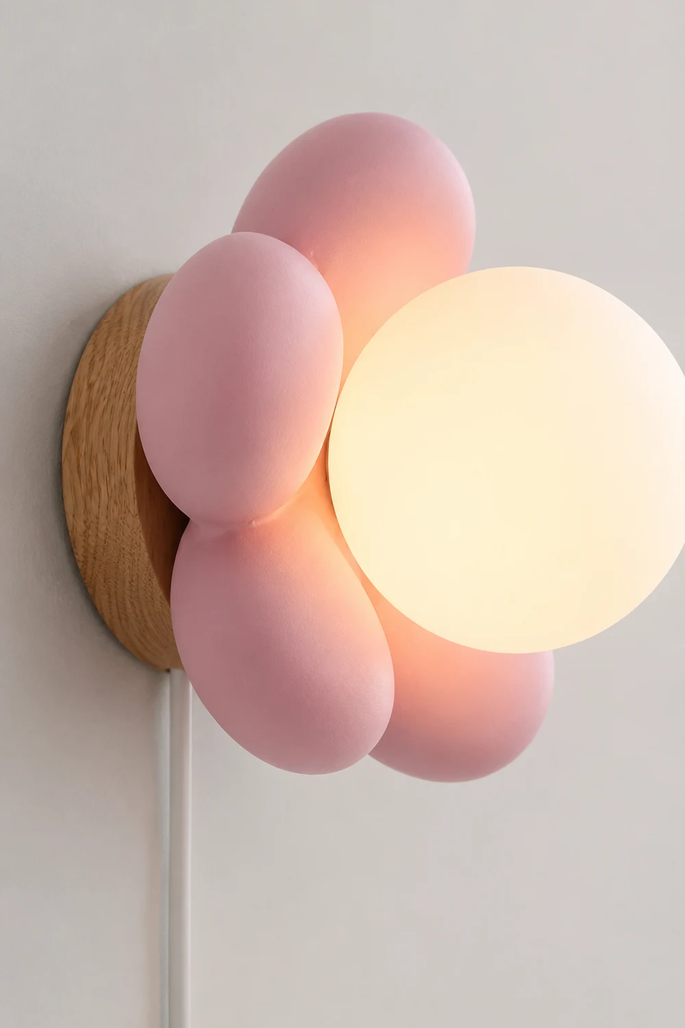 Bloom Flower Plug In Wall Lamp - Lumpaz