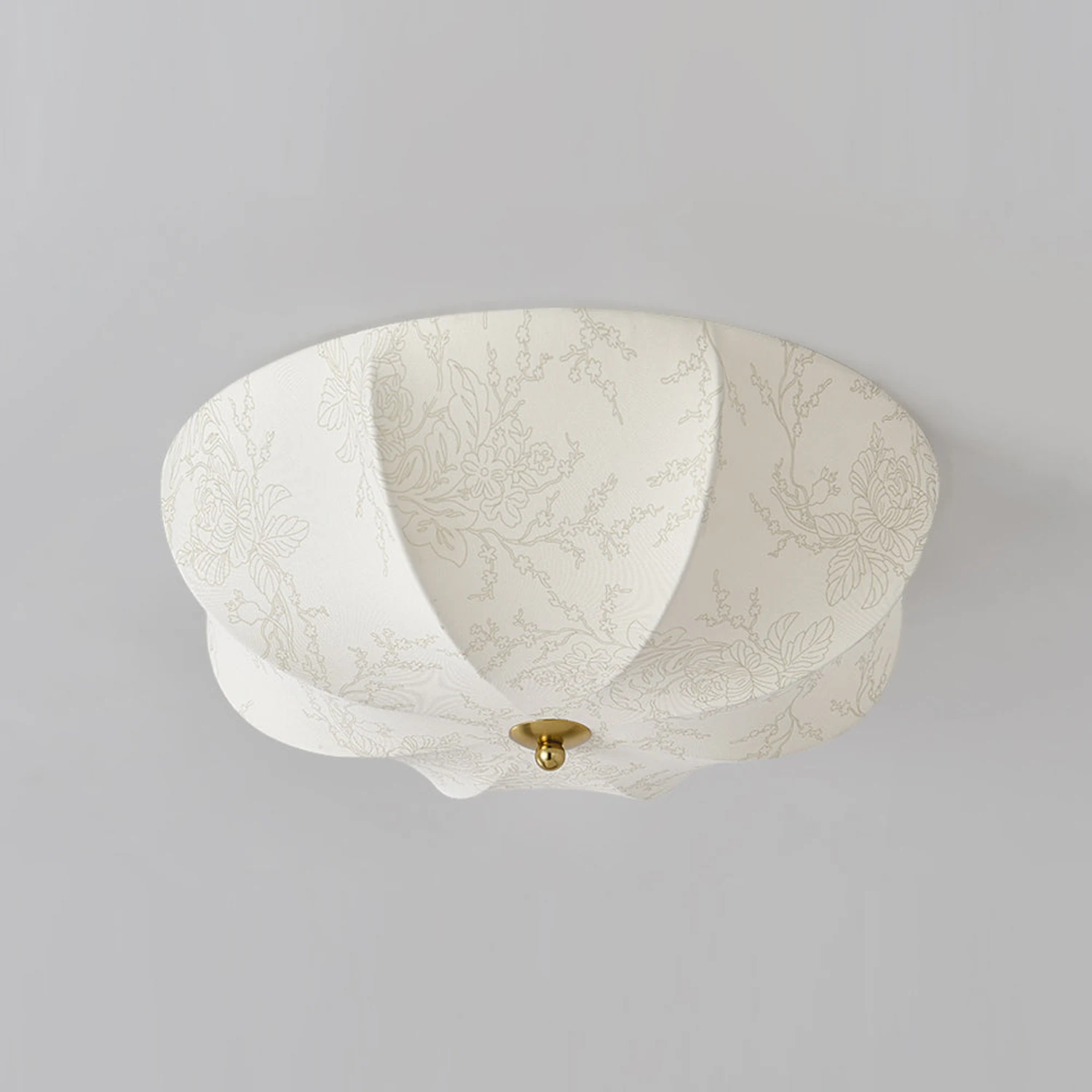 Orchid Fabric Ceiling Lamp - Lumpaz
