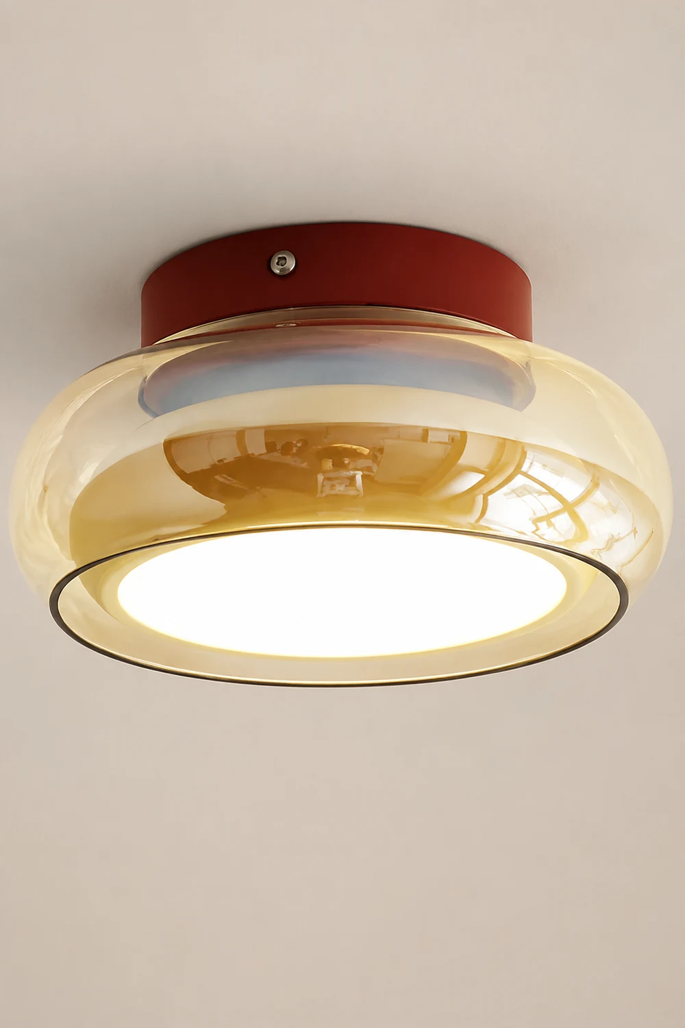 Vintage Small Acrylic LED Ceiling Light - Lumpaz