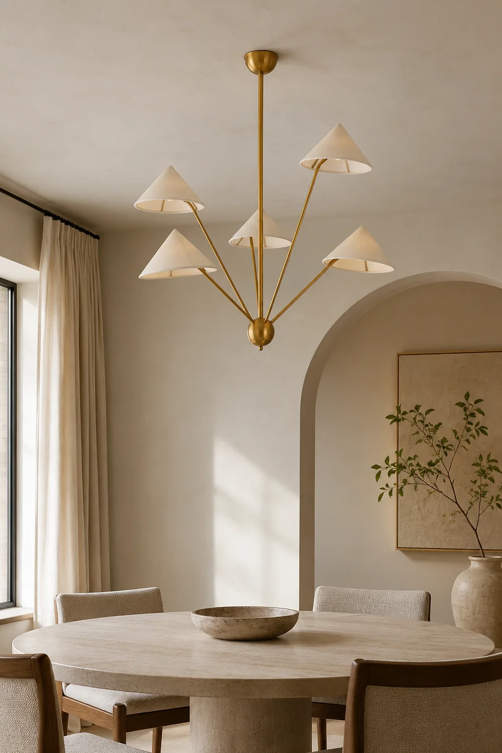 Mantis Fabric Chandelier - Lumpaz