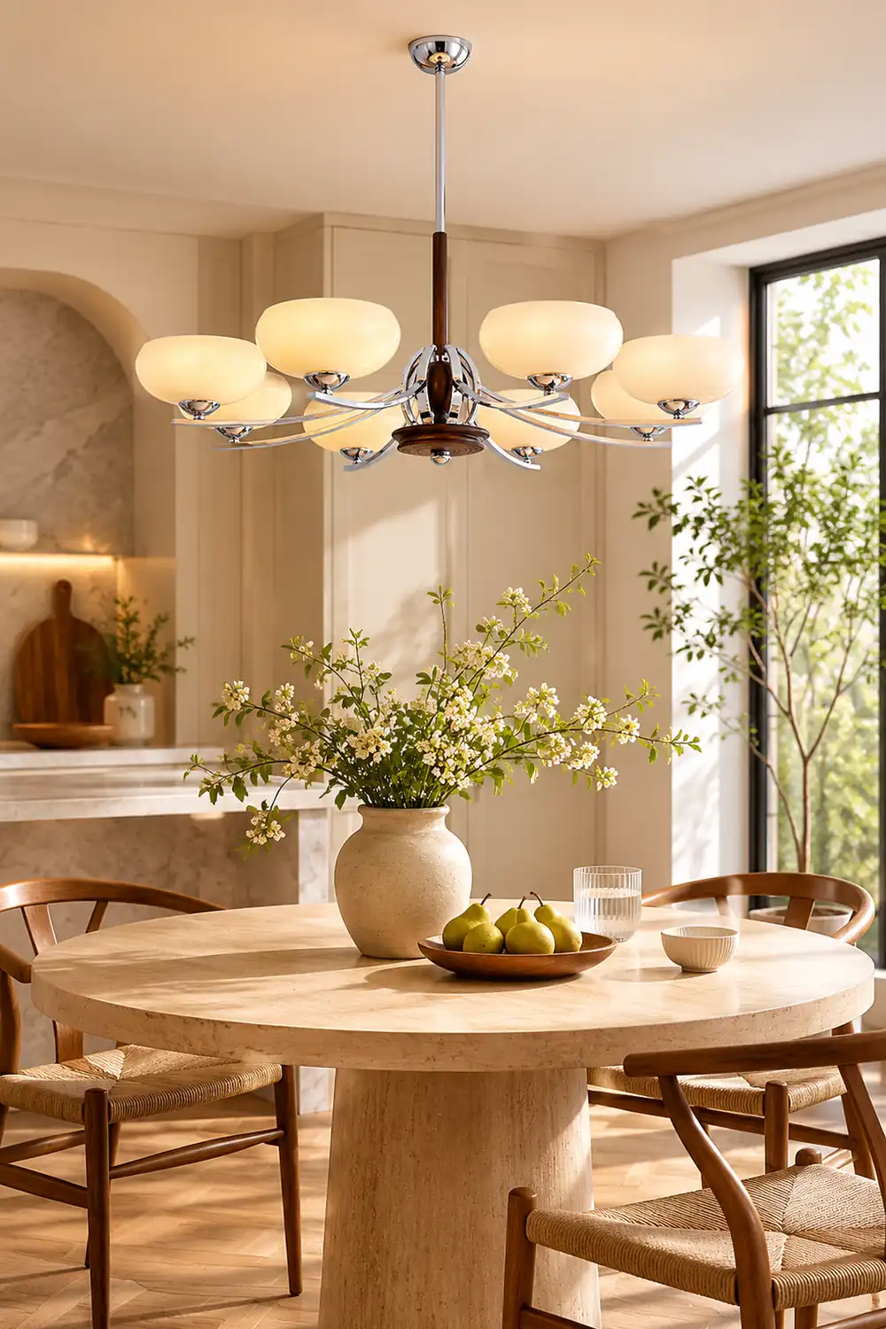 Ryttenberg Glass Chandelier - Lumpaz