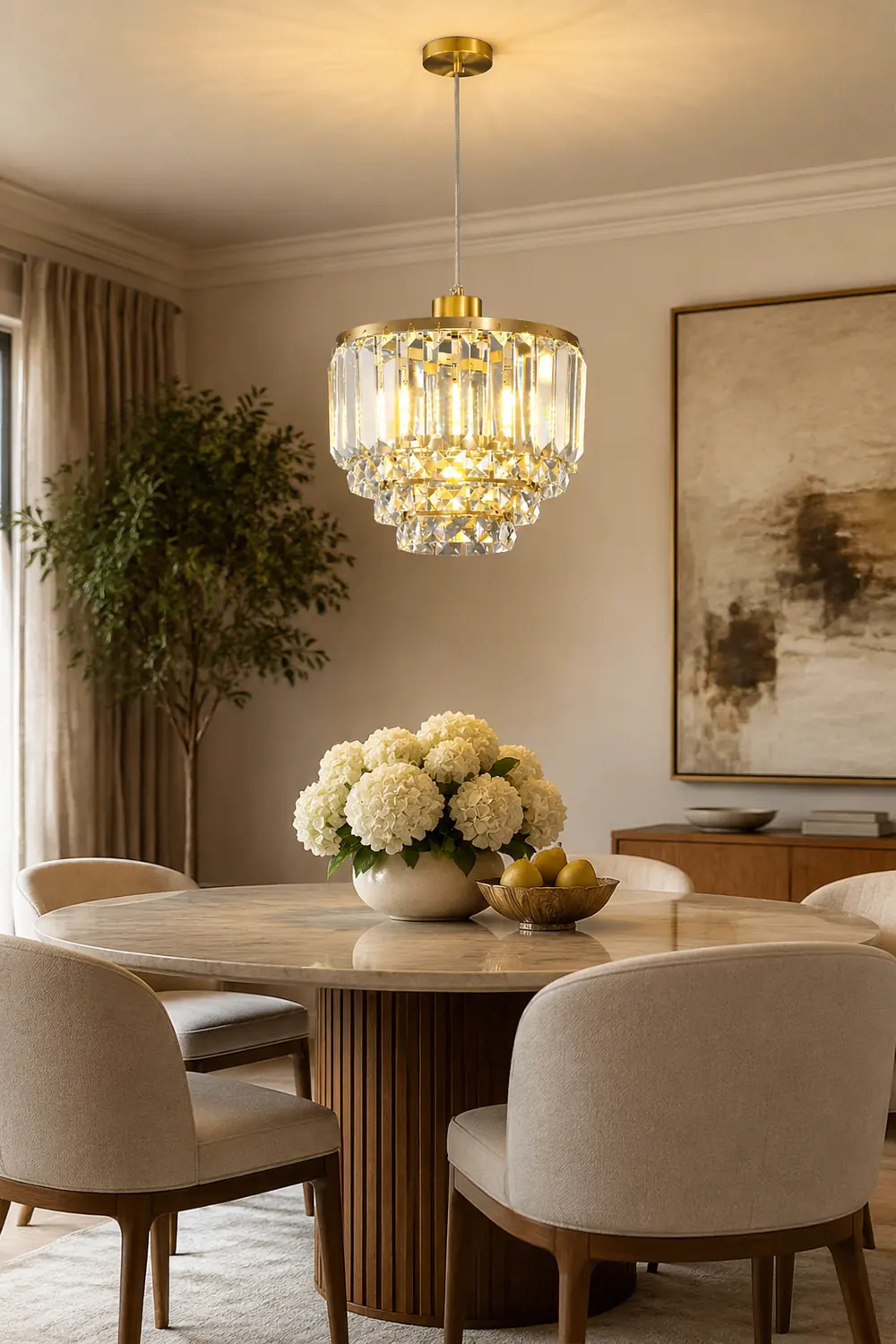 Brass Laura Pendant Lamp - Lumpaz