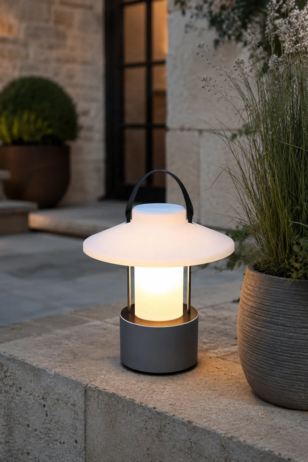 Claro Outdoor Built-in Battery Table Lamp - Lumpaz