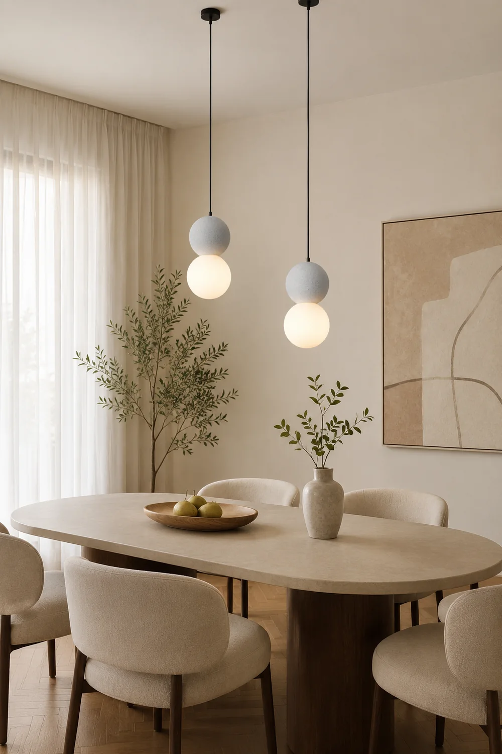 Ball Terrazzo Pendant Lamp - Lumpaz
