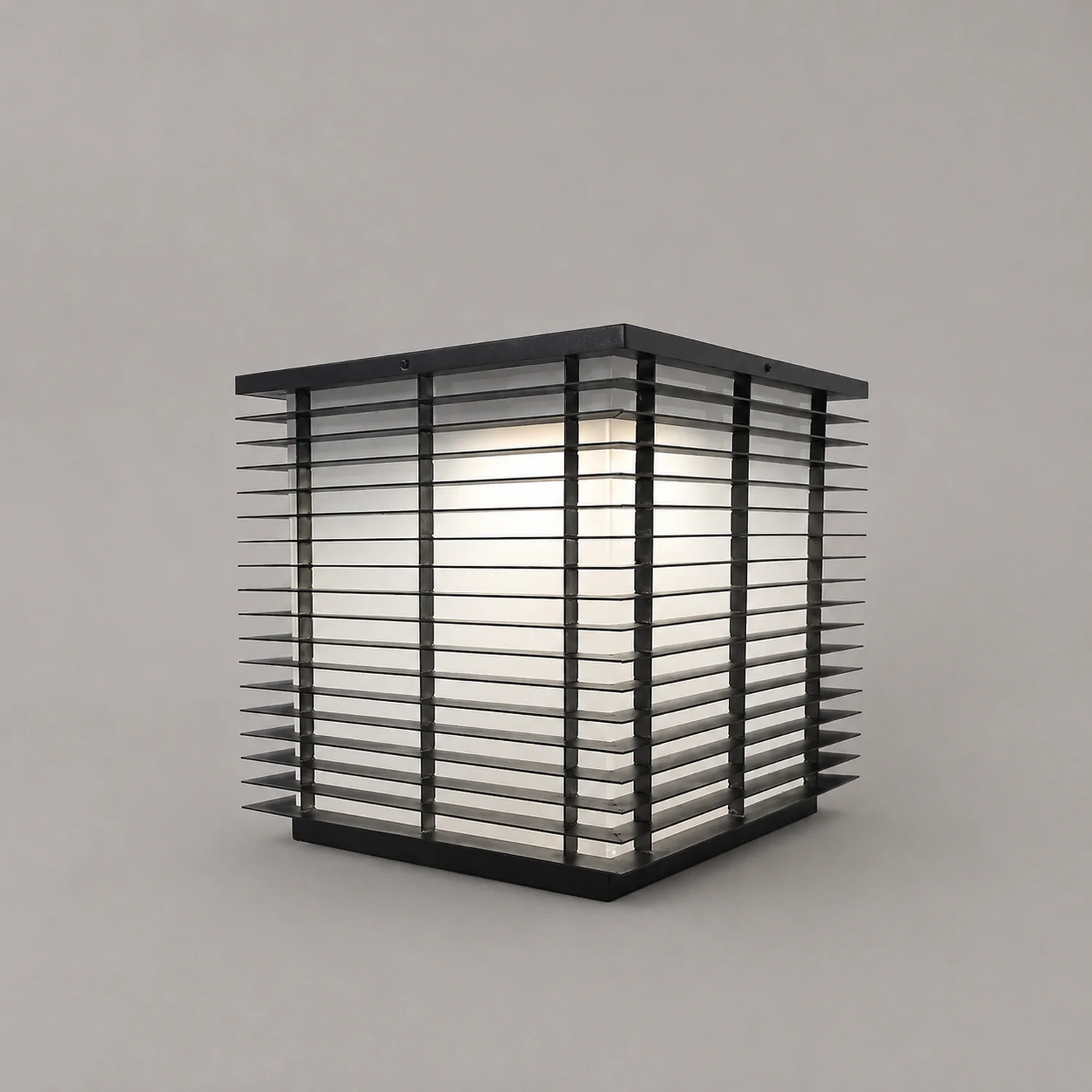 Dojo Lantern Outdoor Lamp With Solar Panel - Lumpaz