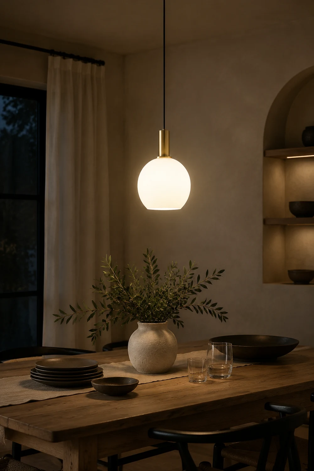 Alton Glass Pendant Light - Lumpaz