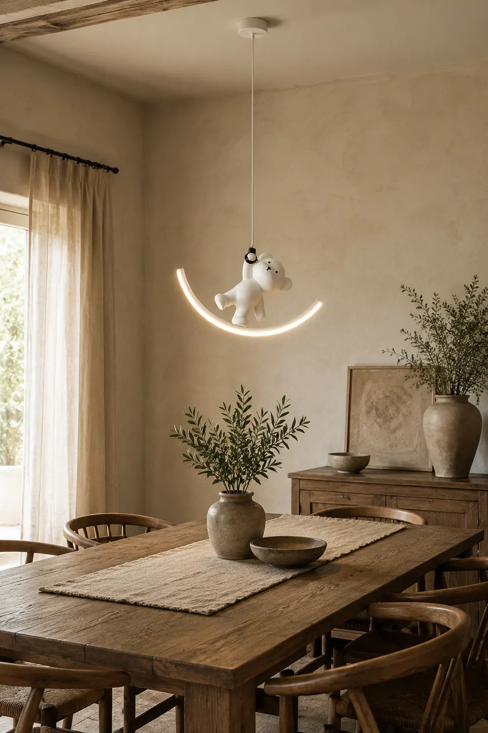 Bear Resin Pendant Lamp - Lumpaz