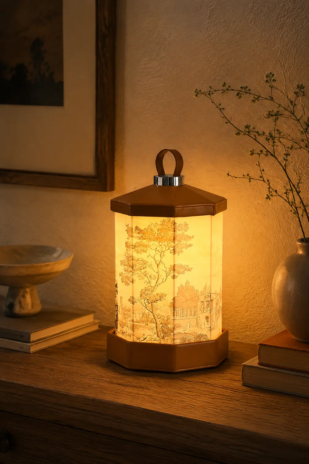Castle Built-in Battery Table Lamp - Lumpaz