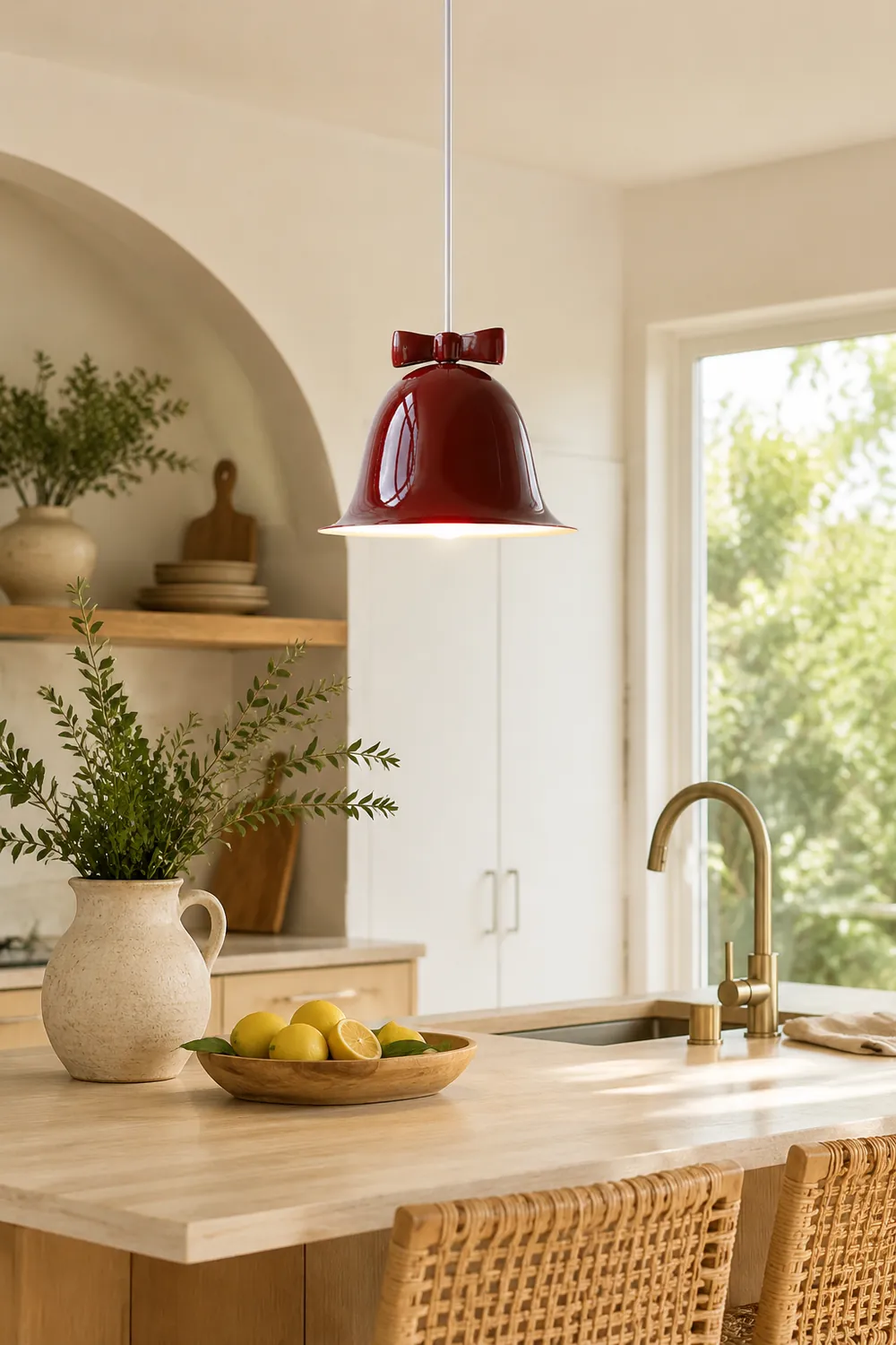 Bow Bell Pendant Lamp - Lumpaz