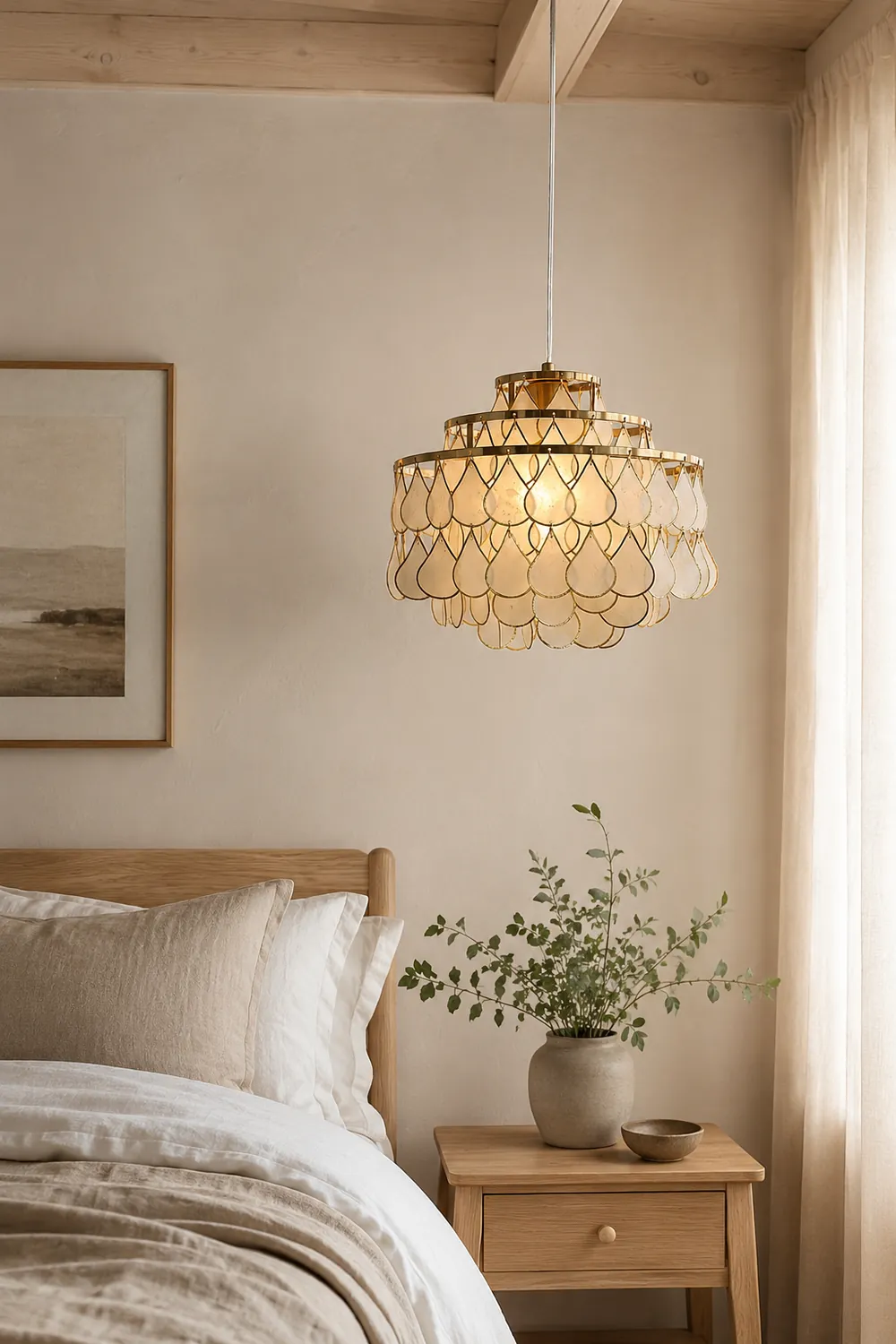 Vivant Shell Pendant Lamp - Lumpaz