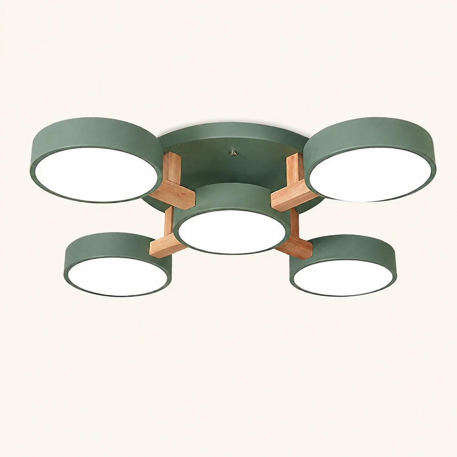 Contemporary Acrylic Multi-Heads Ceiling Light - Lumpaz