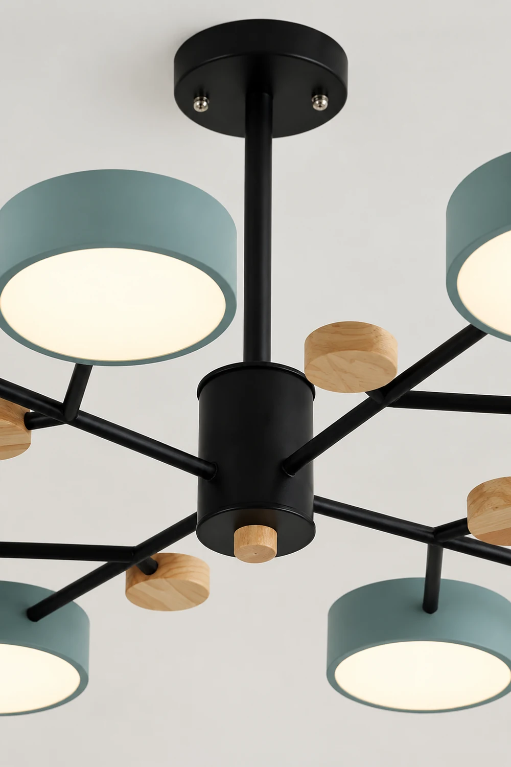 Contemporary Acrylic LED Hanging Pendant Light - Lumpaz