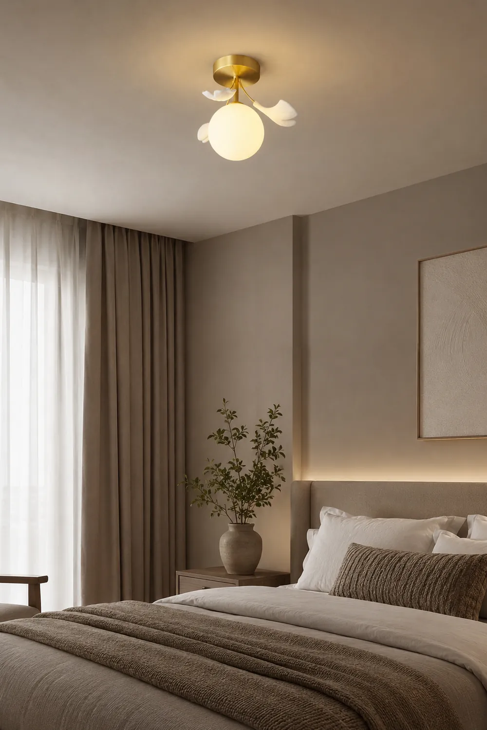 Allanie Gingko Ceiling Lamp - Lumpaz