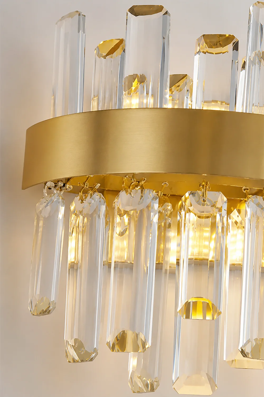 Crystal Statement Wall Lamp - Lumpaz