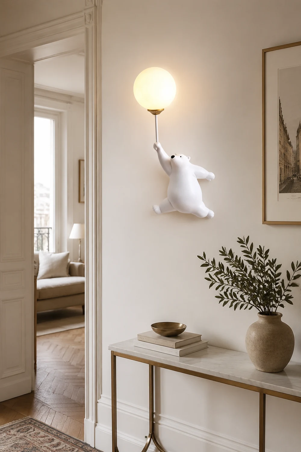 Bear Balloon Wall Lamp - Lumpaz
