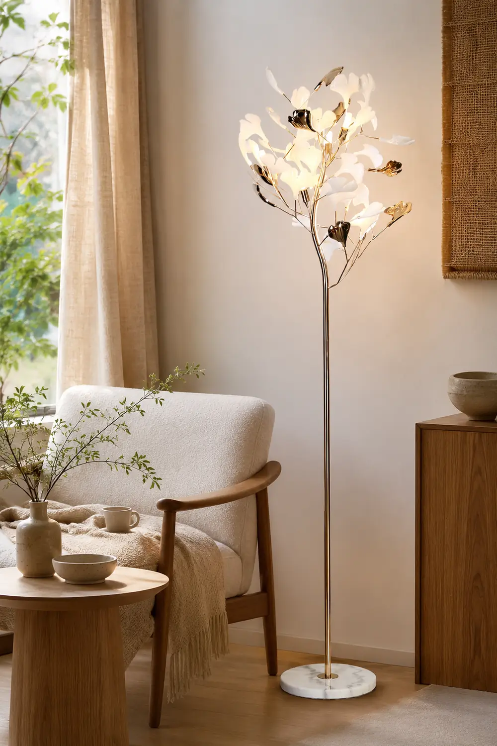 Gingko Floor Lamp - Lumpaz