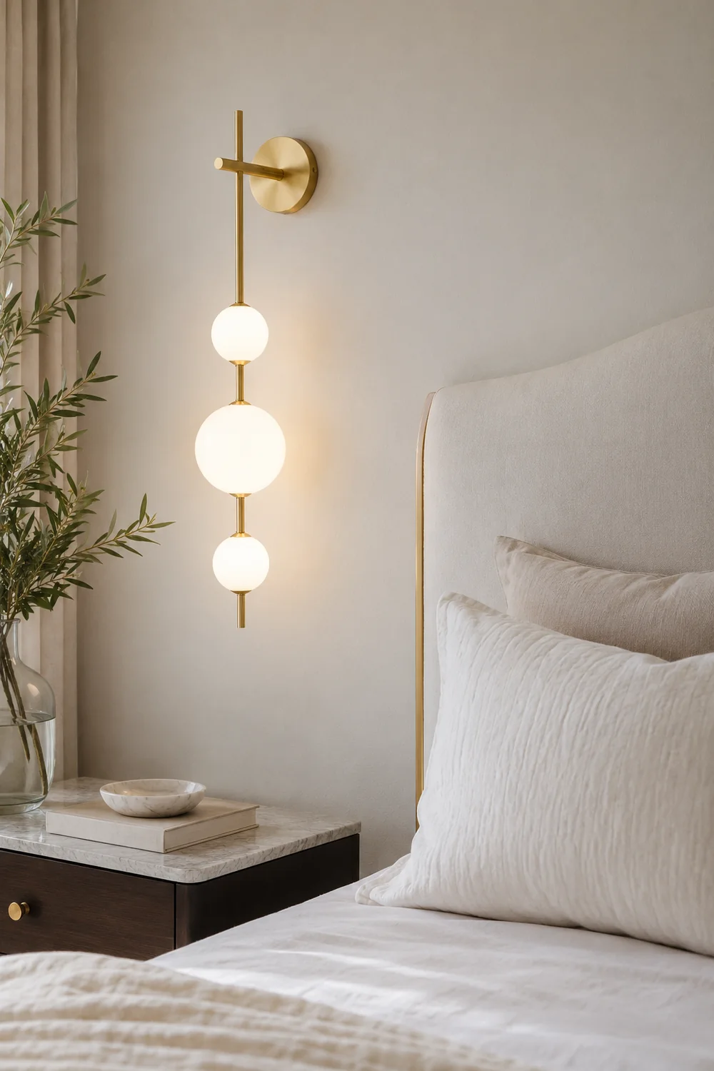 Vertical Globe Wall Lamp - Lumpaz