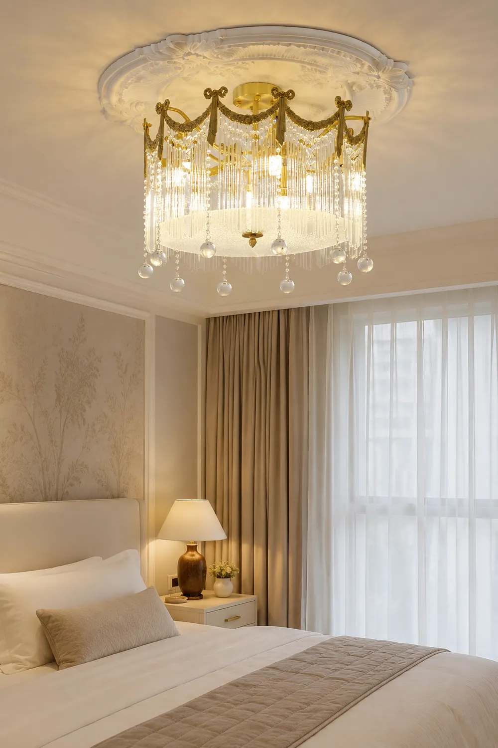 Palace Water Drop Ceiling Lamp - Lumpaz