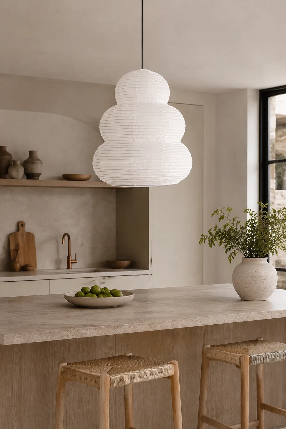 Washi 24N Pendant Light - Lumpaz