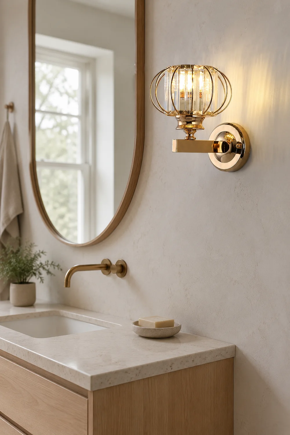 Vintage Modern Luxury Wall Sconce for Bedroom - Lumpaz