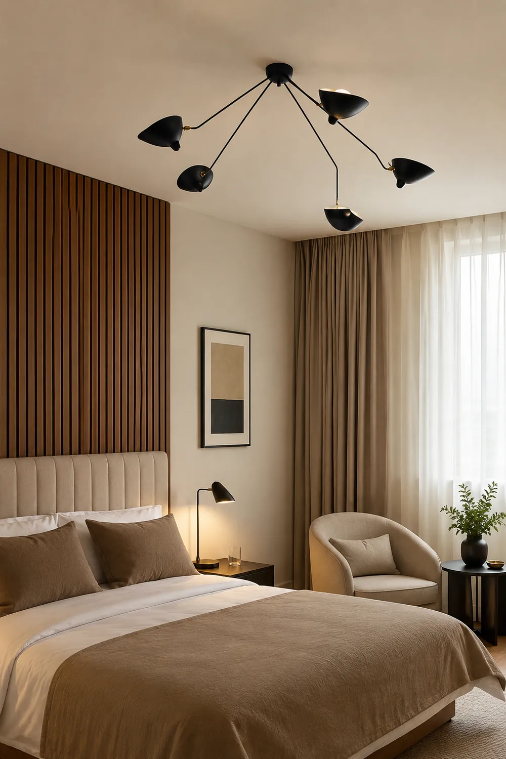 Serge Mouille Ceiling Lamp B - Lumpaz