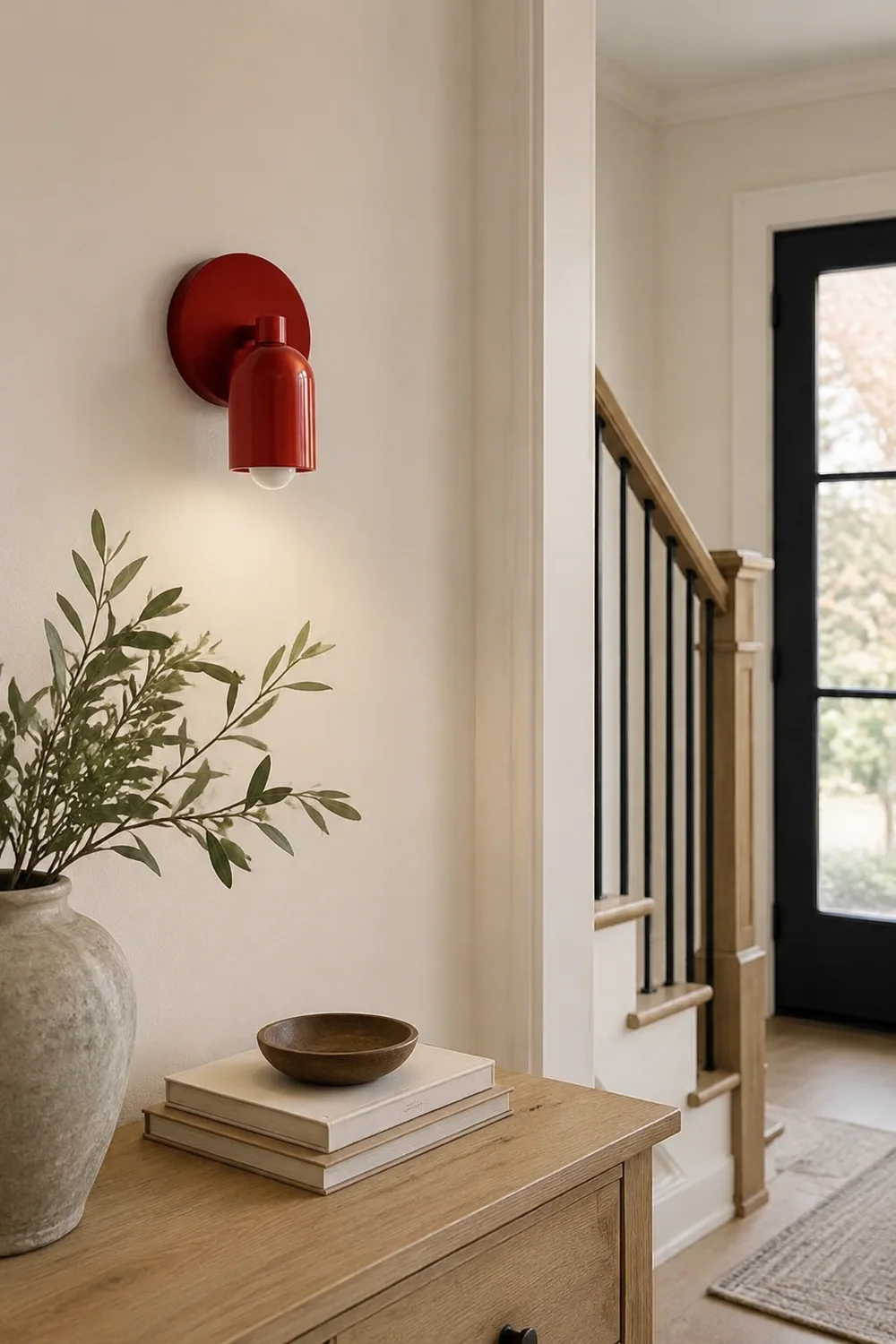 Simple Modern Small Stained Wall Sconce - Lumpaz