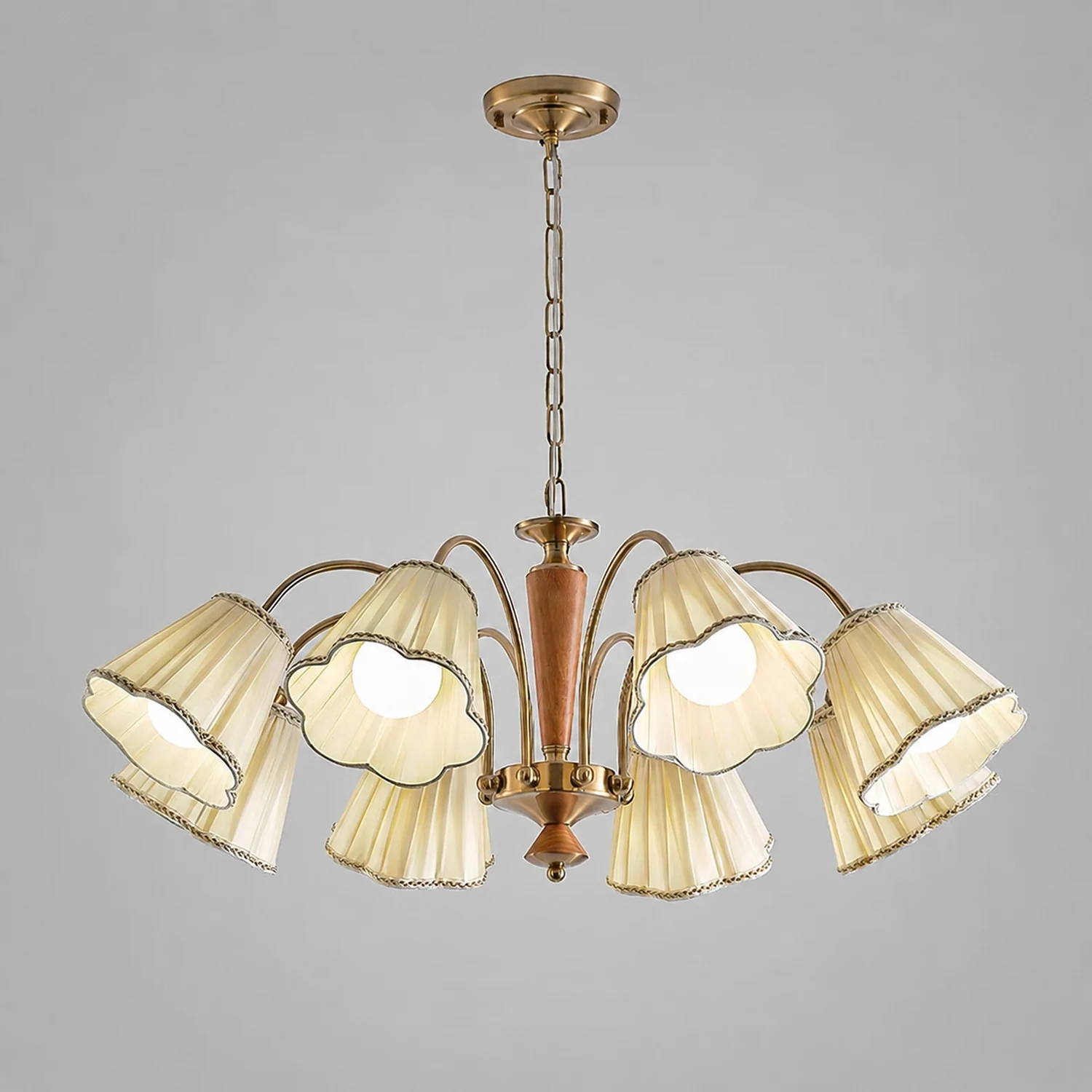 Florentine Fabric Chandelier - Lumpaz