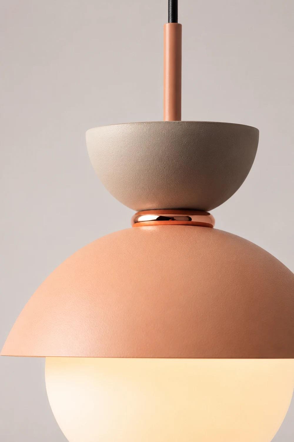 Macaroon Double Heads Metal Pendant Light - Lumpaz