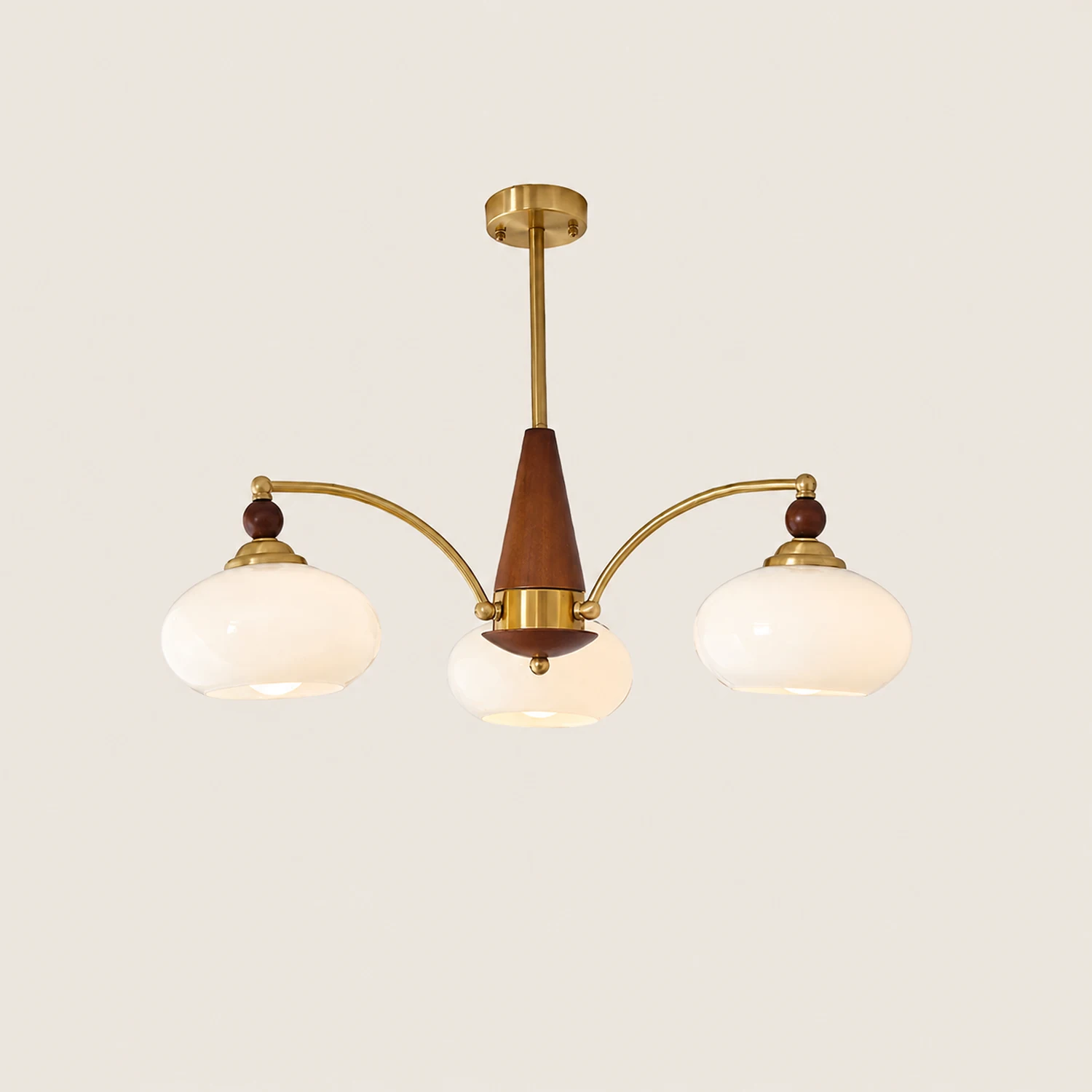 Tillary Wood Chandelier - Lumpaz
