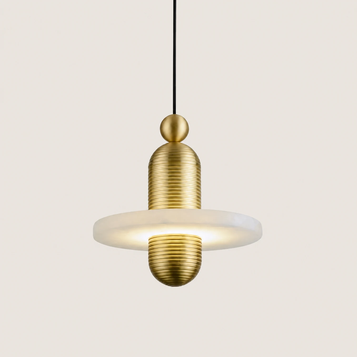 Alabaster Planes Pendant Lamp - Lumpaz