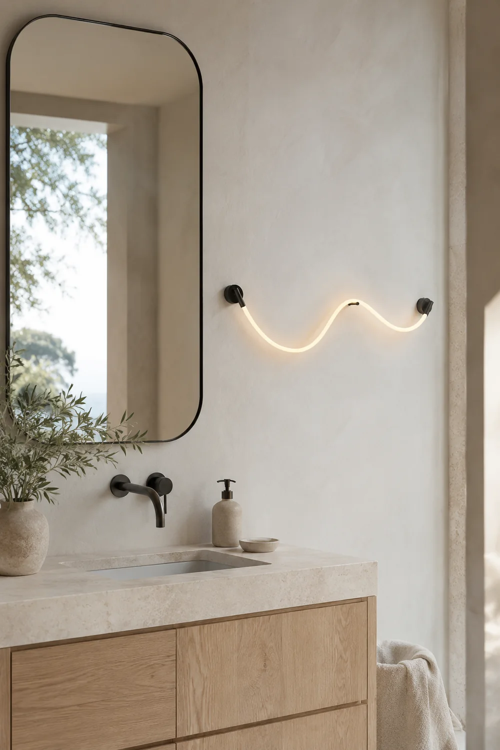 Flecto Tube Wall Lamp - Lumpaz