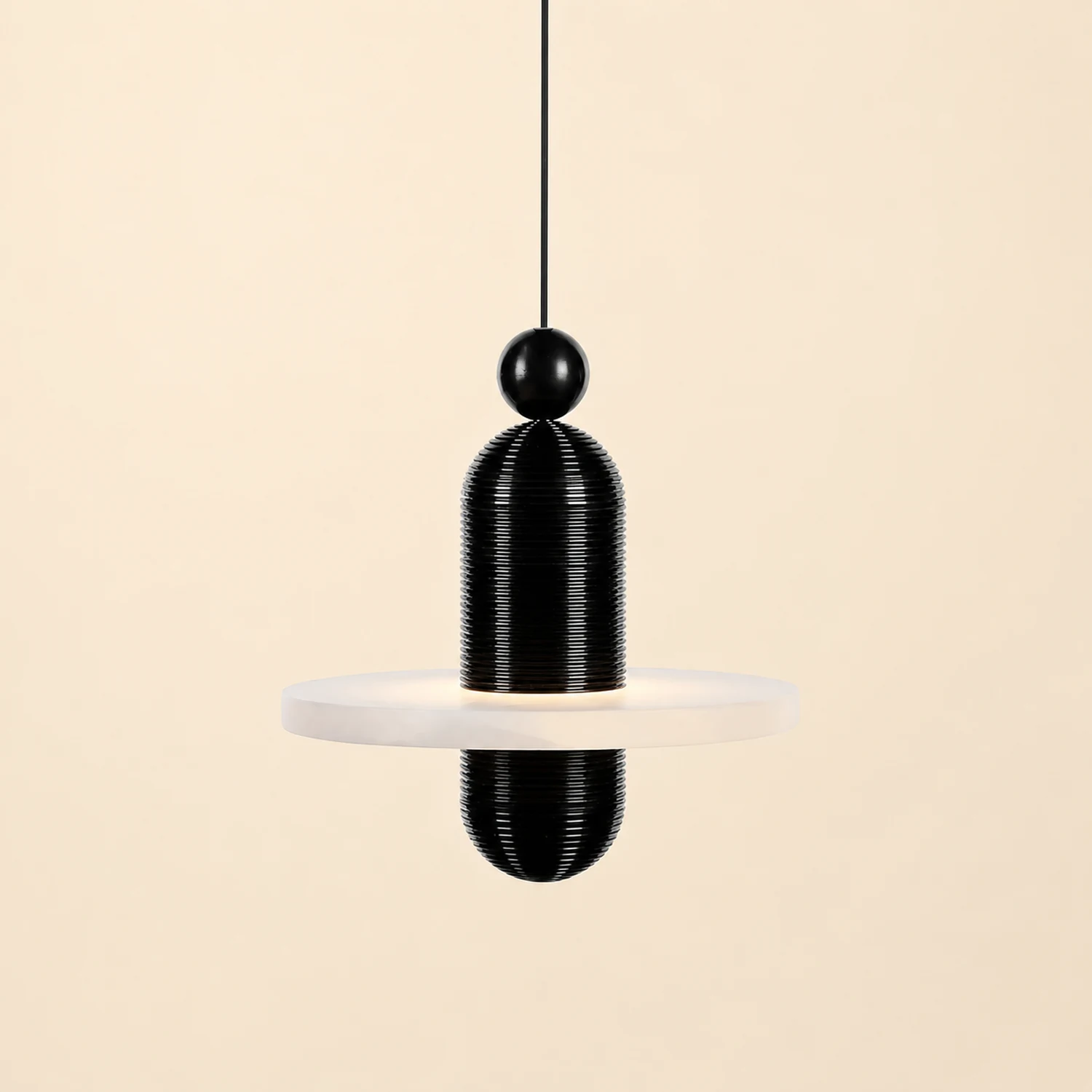 Alabaster Planes Pendant Lamp - Lumpaz