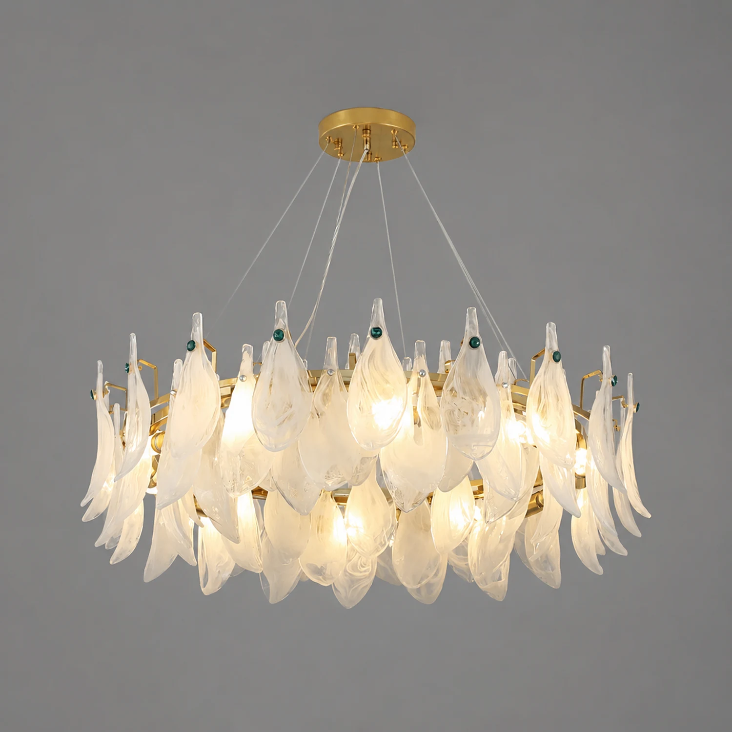 Valentino Cloud Glass Chandelier - Lumpaz