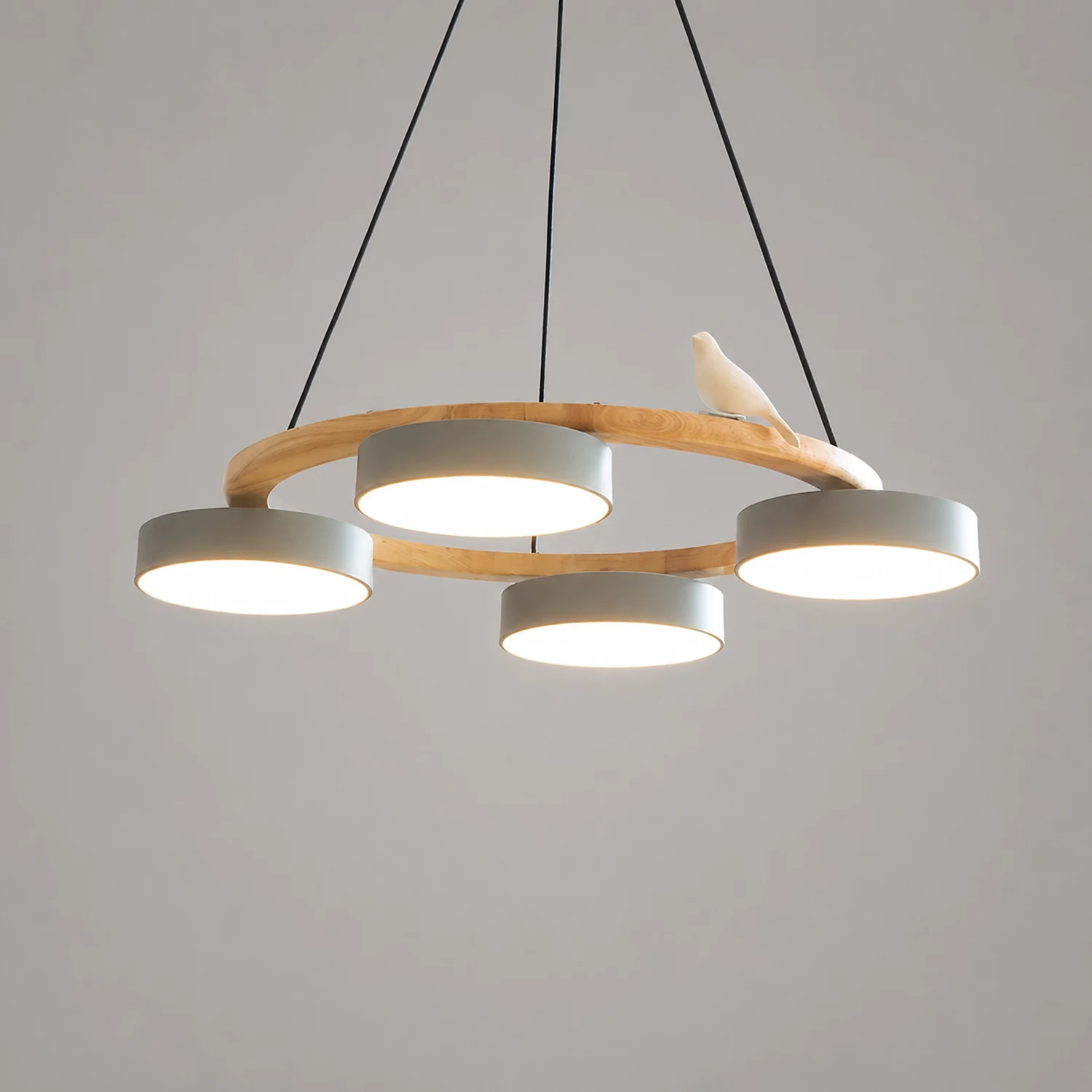 Sienna Bird Round Chandelier - Lumpaz