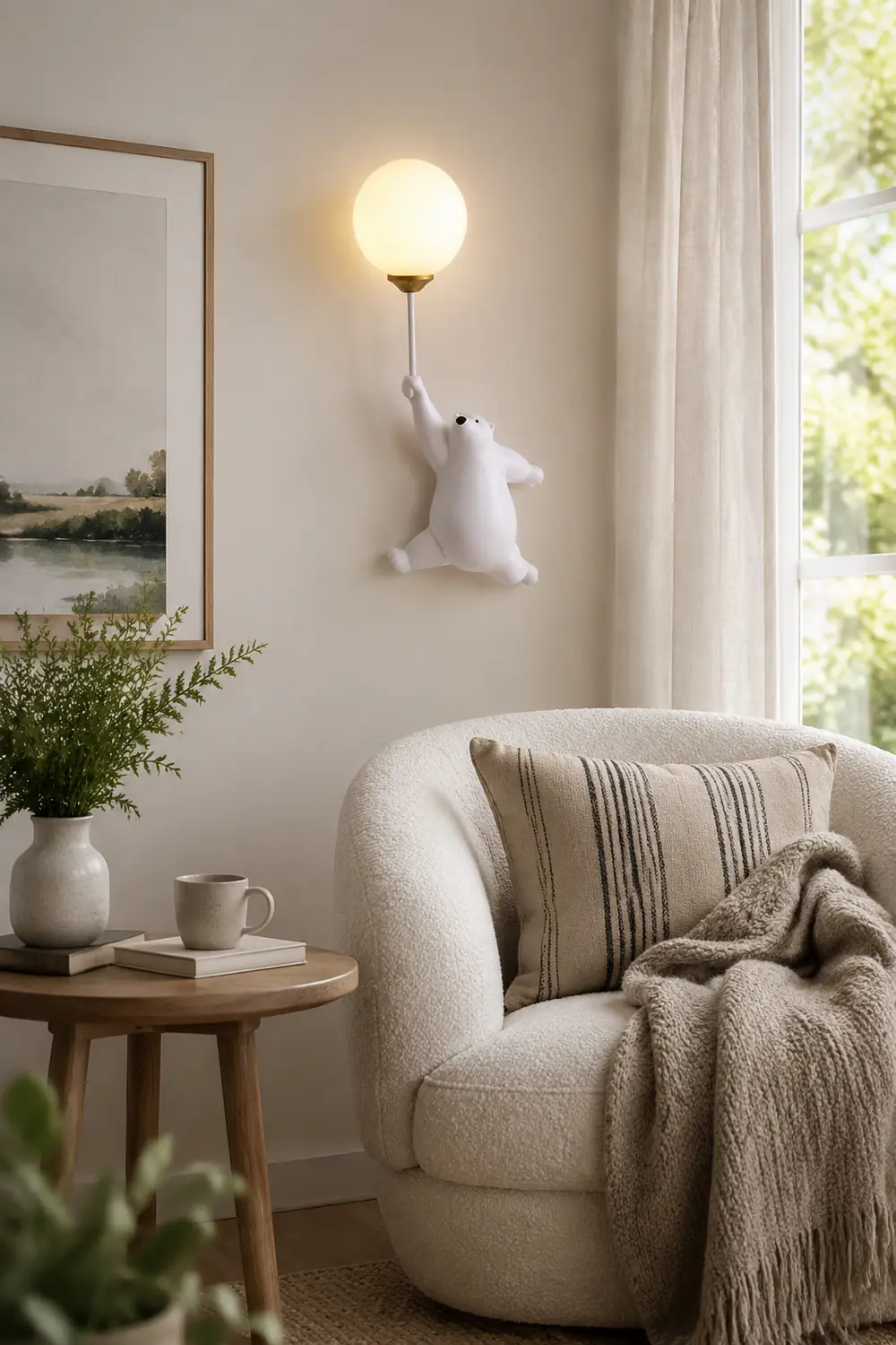 Bear Balloon Wall Lamp - Lumpaz