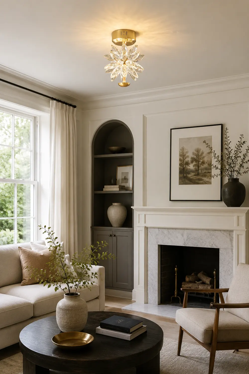 Glam Flower Ceiling Lamp - Lumpaz