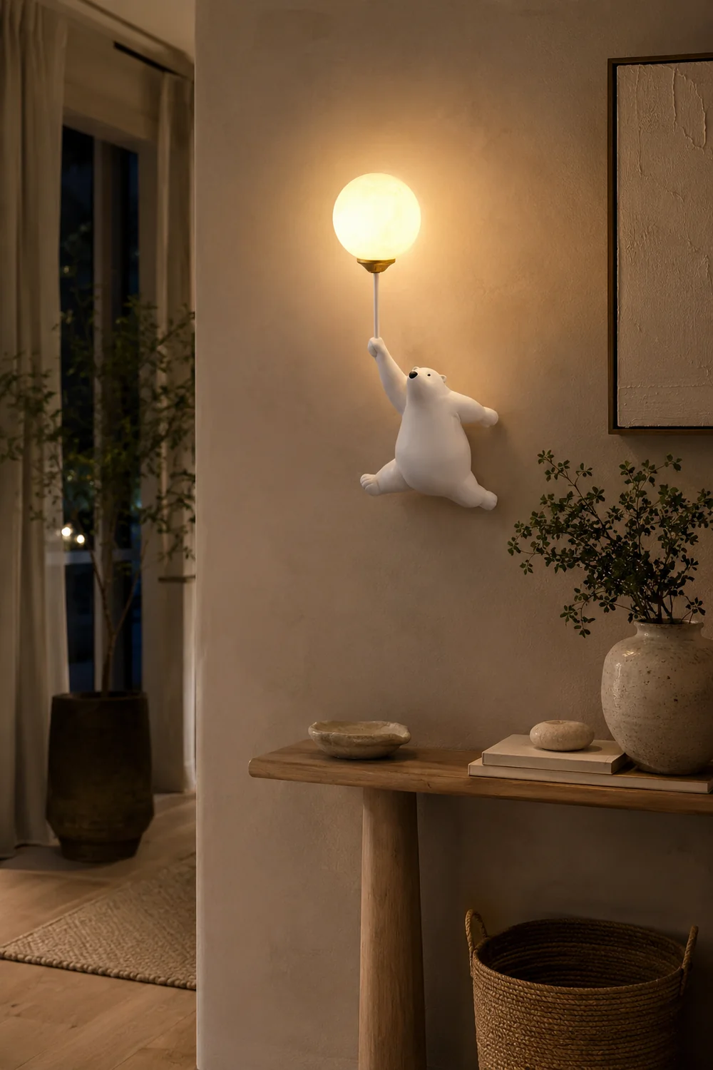 Bear Balloon Wall Lamp - Lumpaz