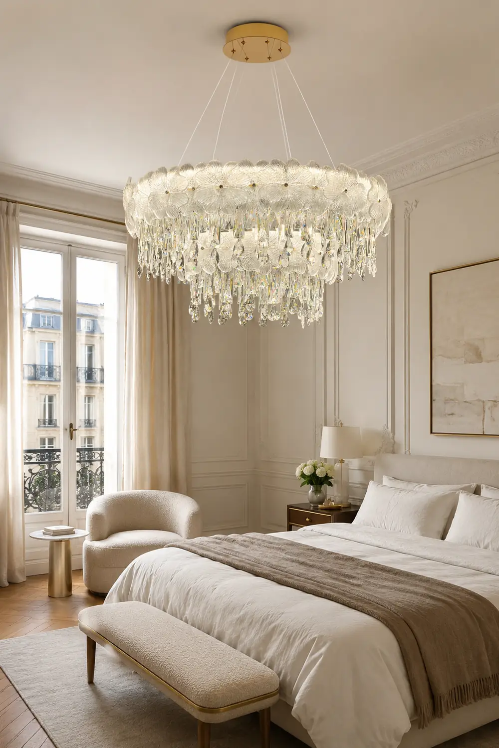 Atlas Crystal Chandelier - Lumpaz