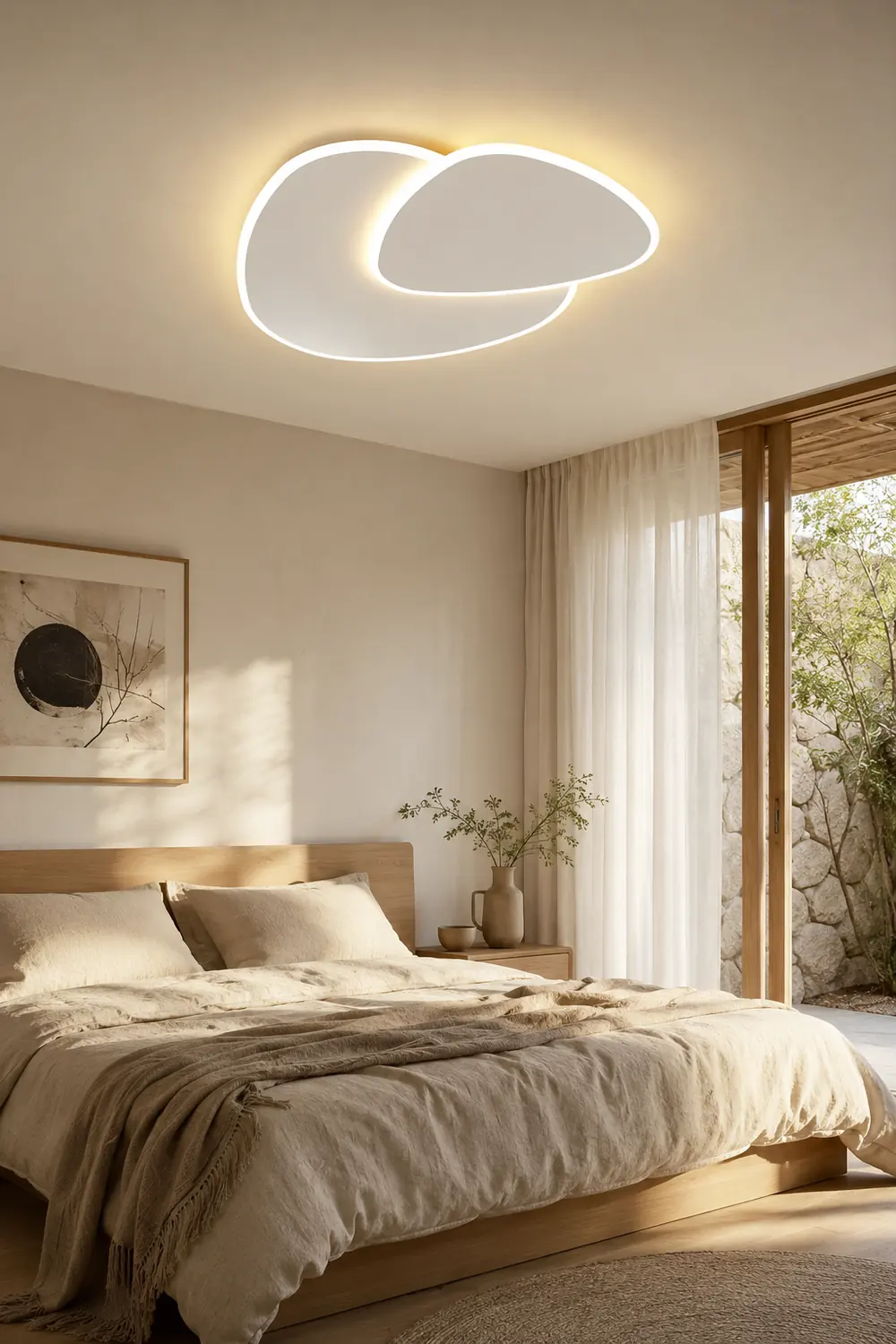 Nordic Geometry LED Acrylic Ceiling Light - Lumpaz