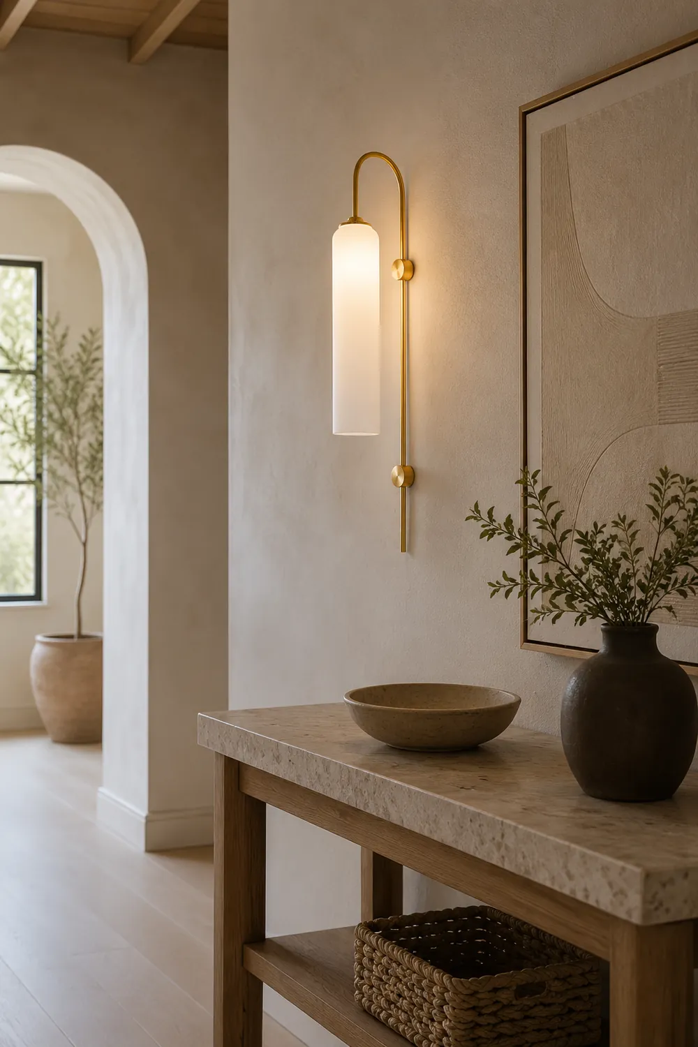 Glass Wall Lamp - Lumpaz