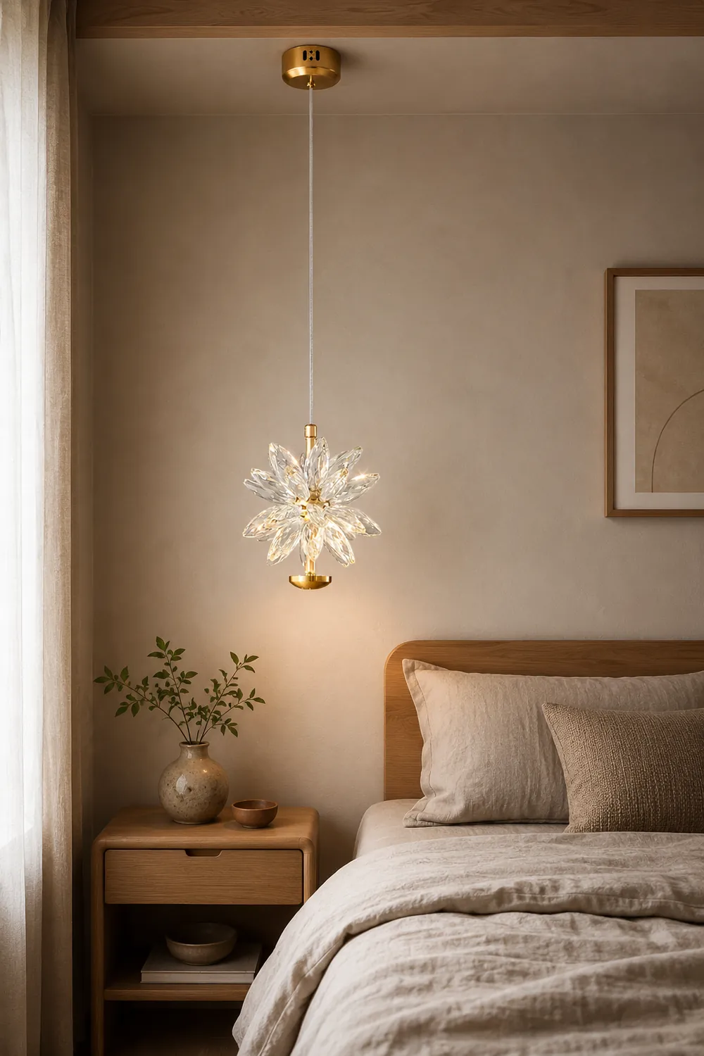 Glam Flower Pendant Lamp - Lumpaz