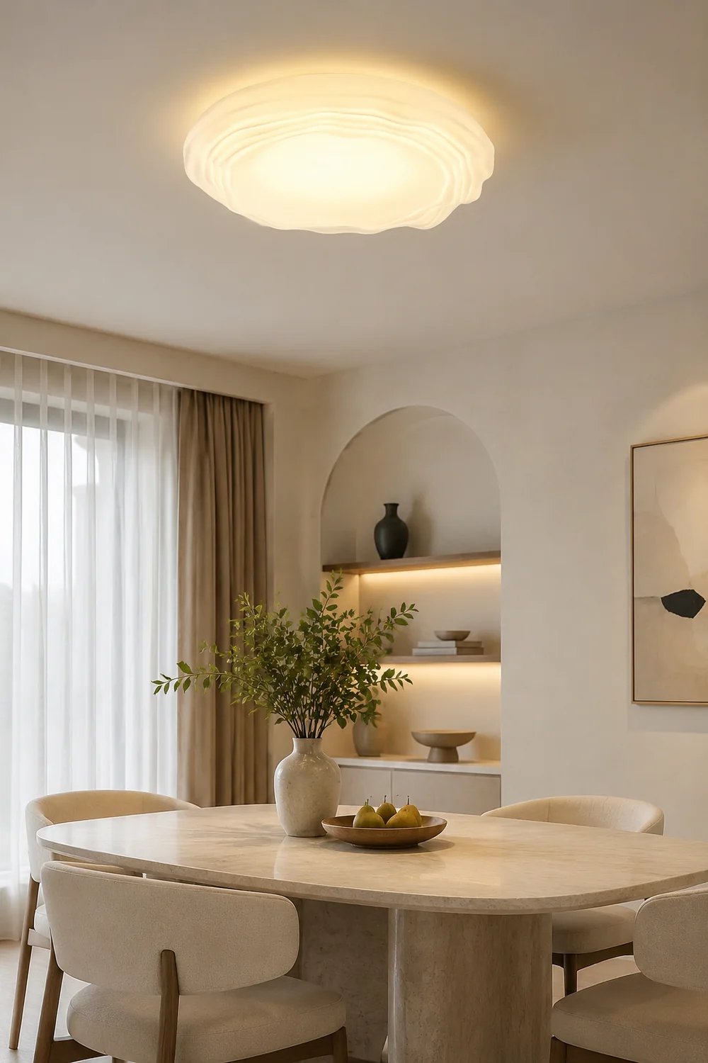 Wave LED Ceiling Lamp - Lumpaz