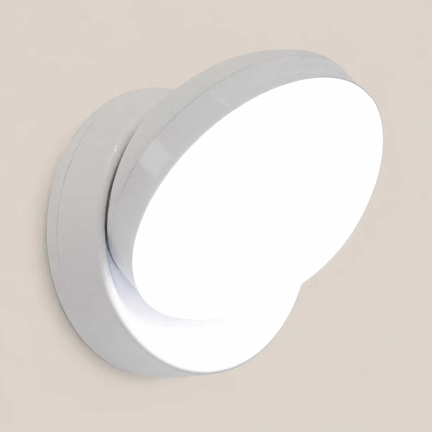 Mini Chargeable White LED Wall Light - Lumpaz